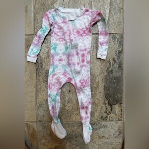 Burt’s Bees Baby Girl Footed Zip-up Sleeper